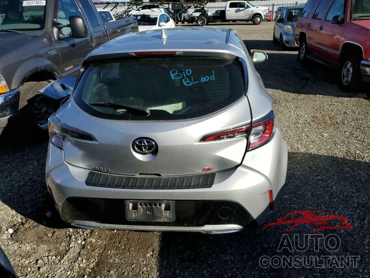 TOYOTA COROLLA 2022 - JTND4MBE5N3155540