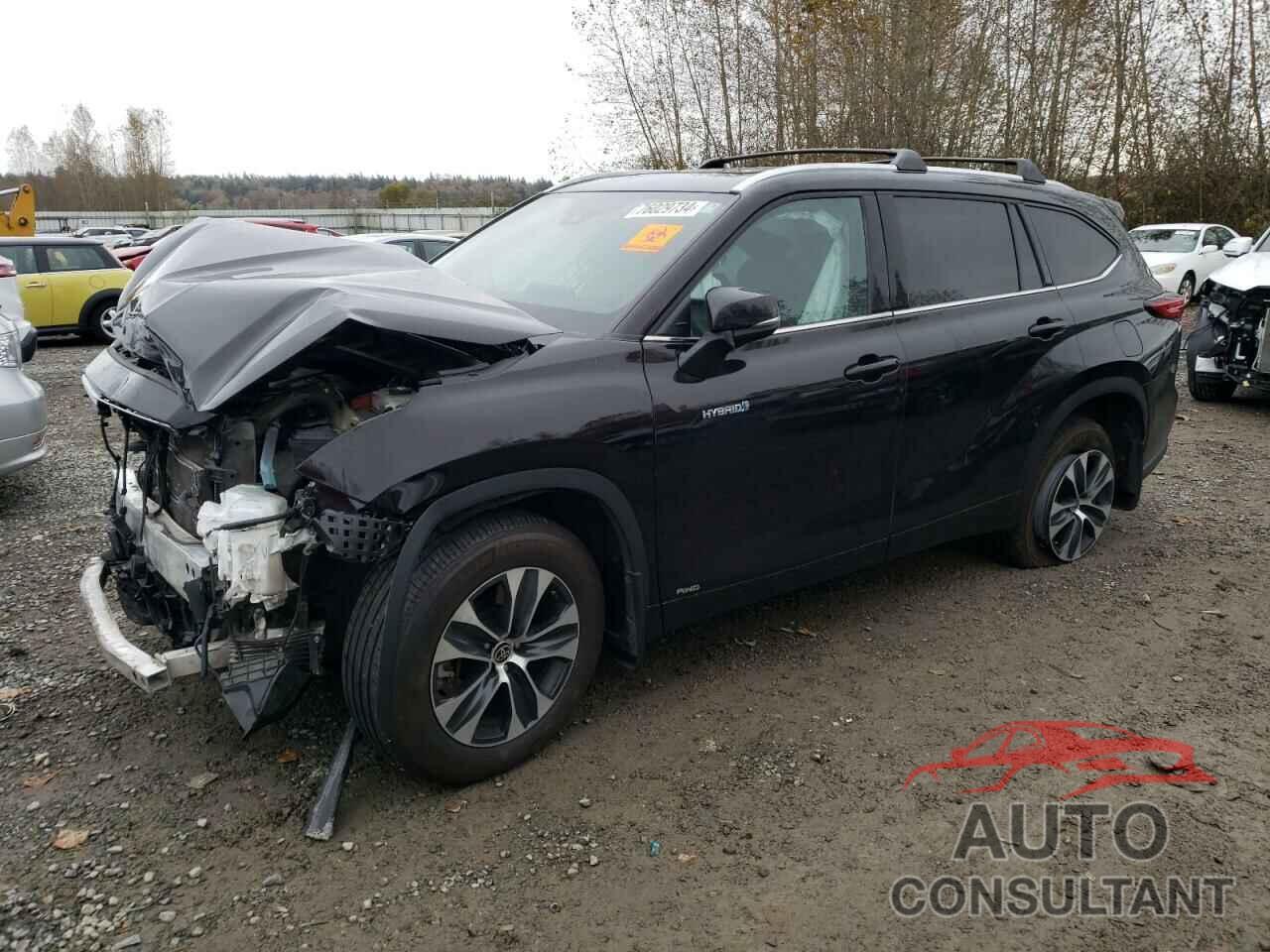 TOYOTA HIGHLANDER 2021 - 5TDHBRCH7MS069774