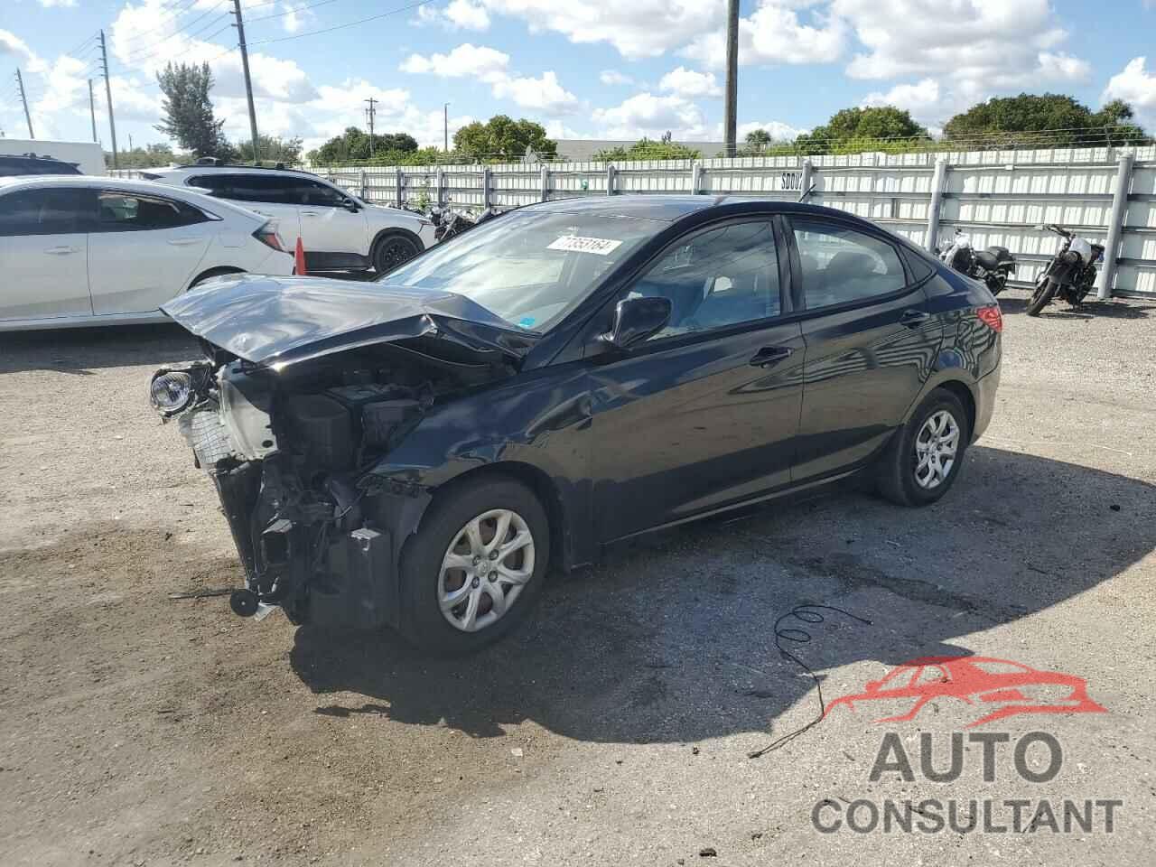 HYUNDAI ACCENT 2013 - KMHCT4AEXDU568434
