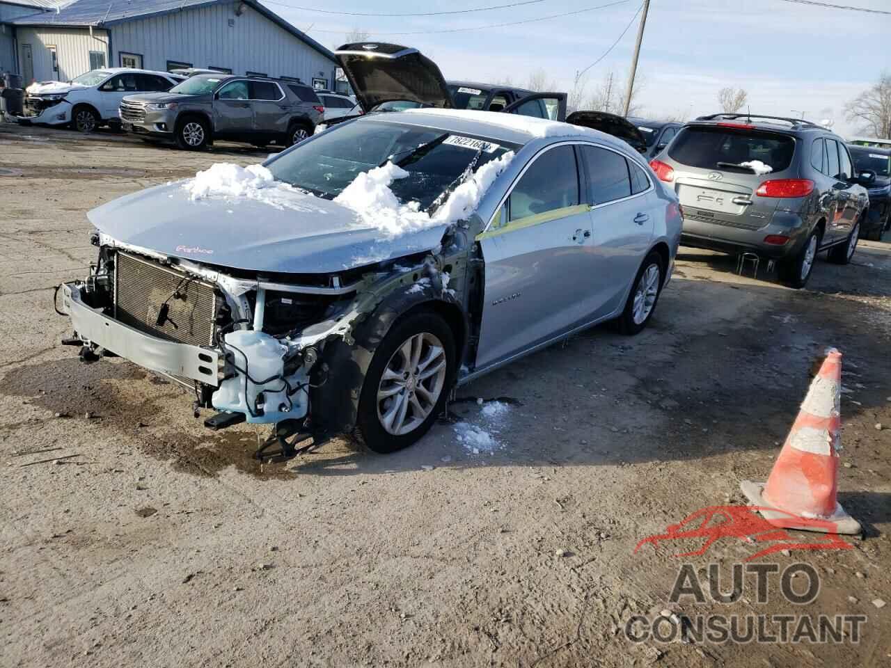 CHEVROLET MALIBU 2017 - 1G1ZE5ST7HF255081
