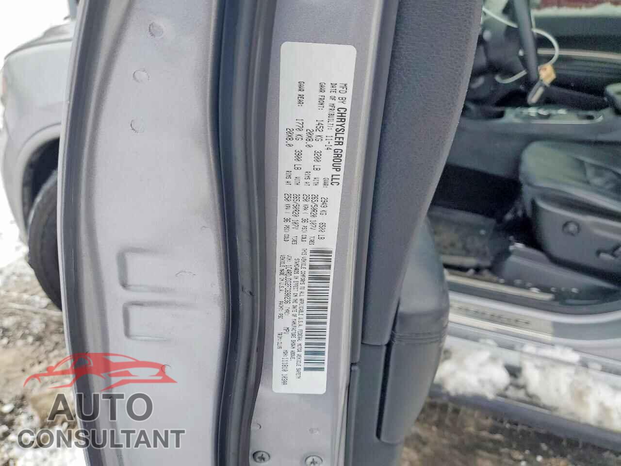 DODGE DURANGO 2015 - 1C4RDJDG2FC690236
