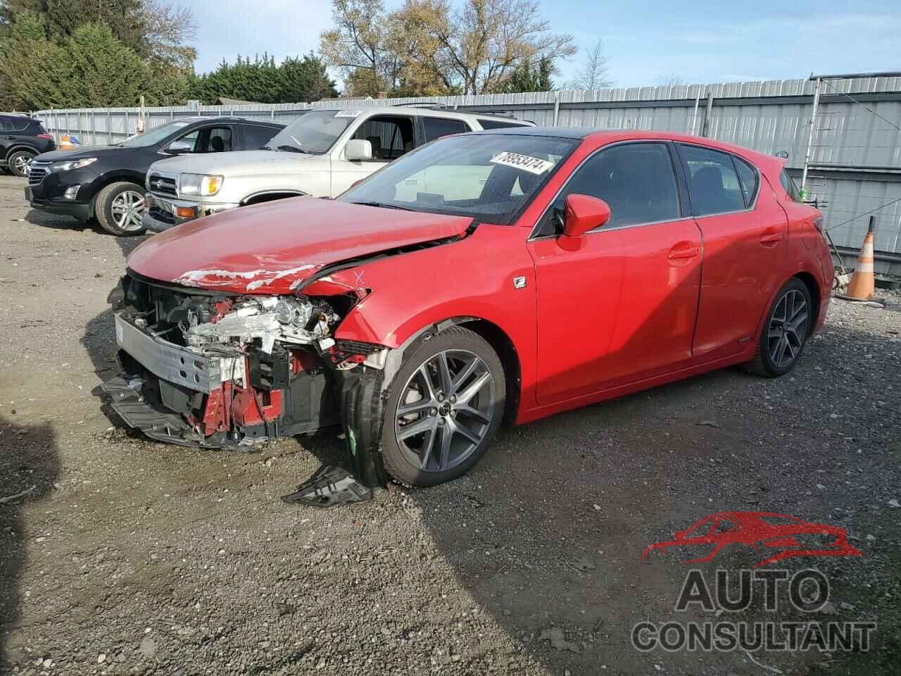 LEXUS CT 200 2015 - JTHKD5BH1F2226590