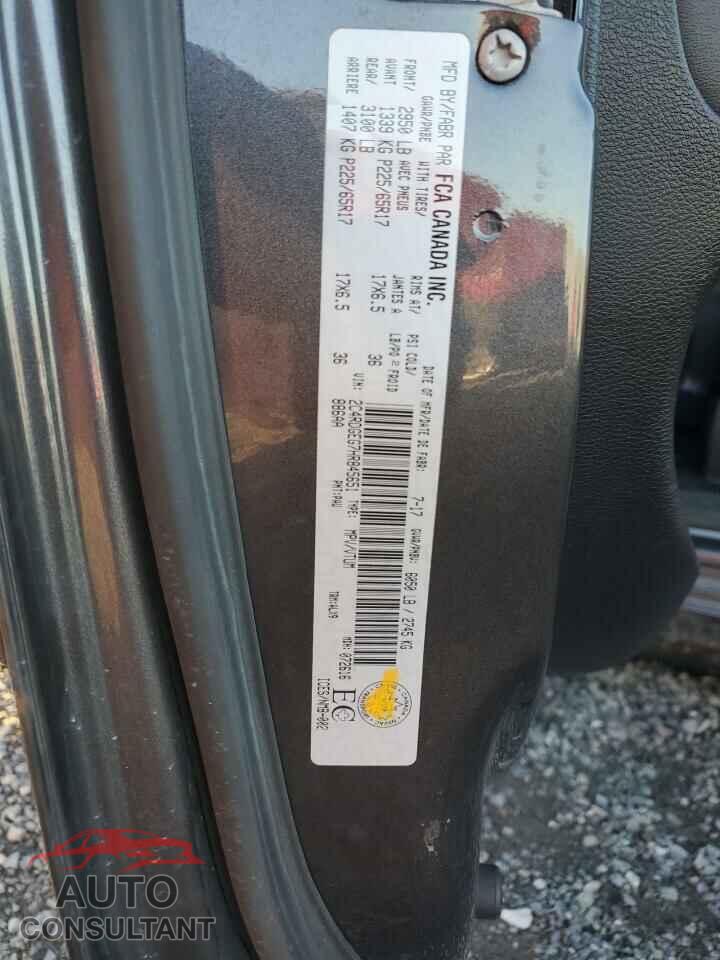 DODGE CARAVAN 2017 - 2C4RDGEG7HR845651