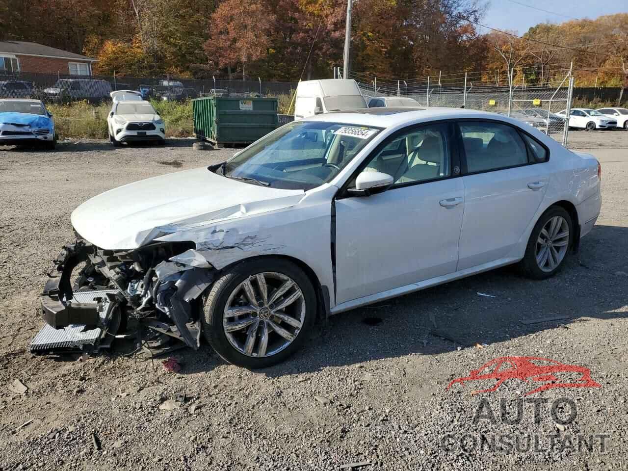 VOLKSWAGEN PASSAT 2019 - 1VWLA7A34KC011951