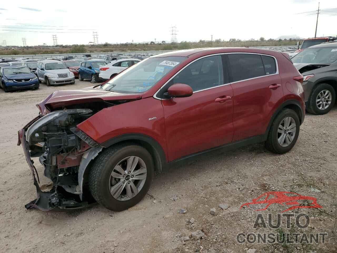 KIA SPORTAGE 2017 - KNDPMCAC5H7067743