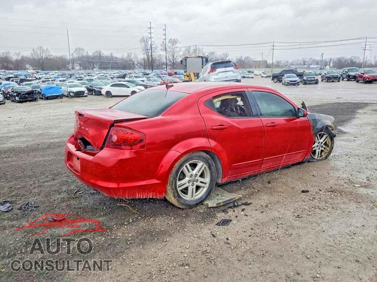 DODGE AVENGER 2012 - 1C3CDZCB9CN157217