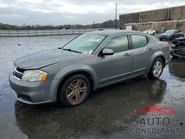 DODGE AVENGER 2012 - 1C3CDZCB0CN144274