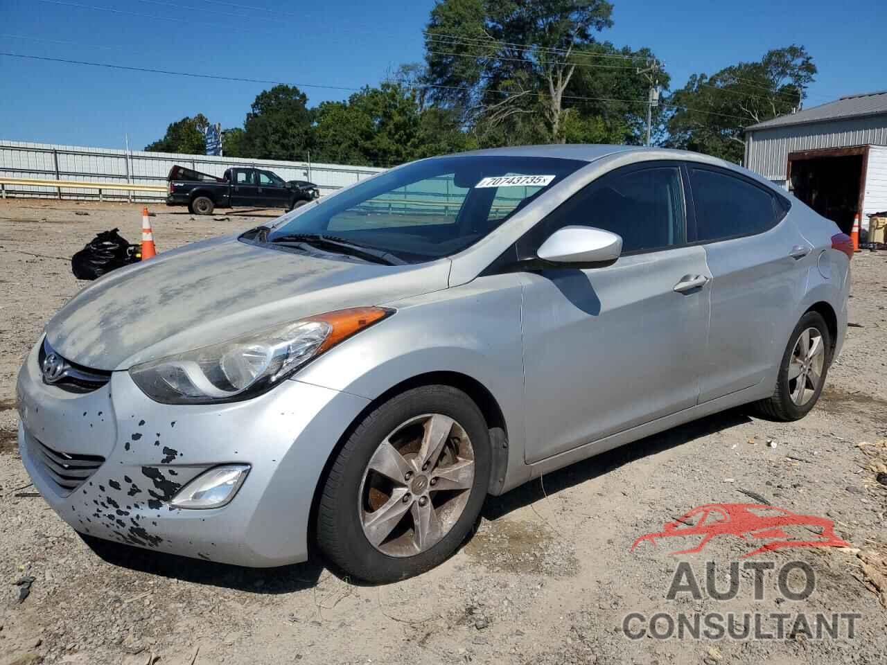 HYUNDAI ELANTRA 2012 - 5NPDH4AE4CH080552