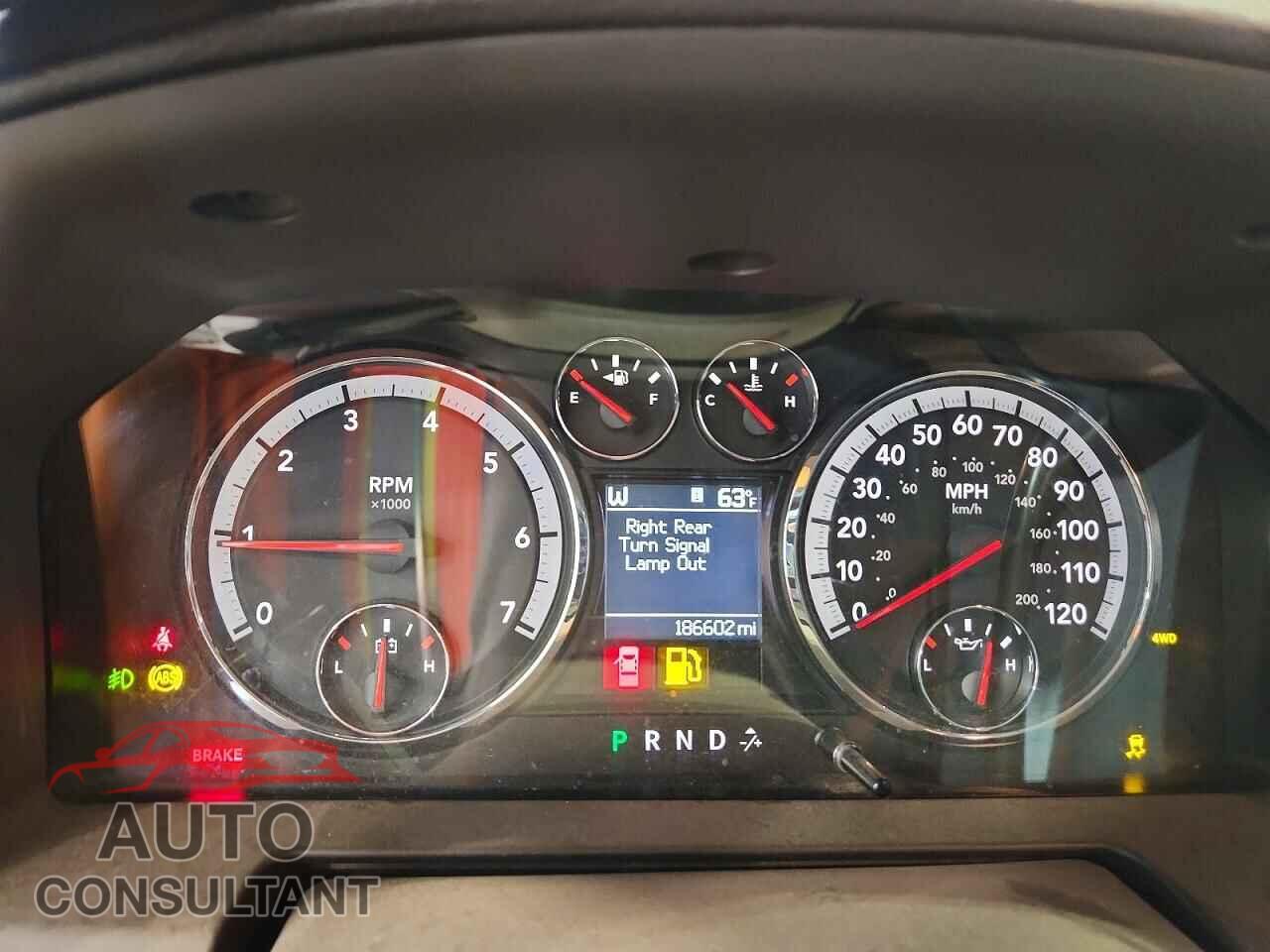 DODGE RAM 1500 2012 - 1C6RD7NT6CS195545