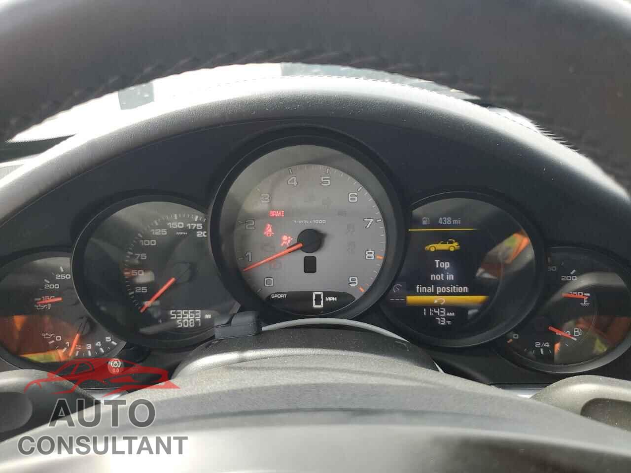 PORSCHE 911 2012 - WP0CB2A92CS154766