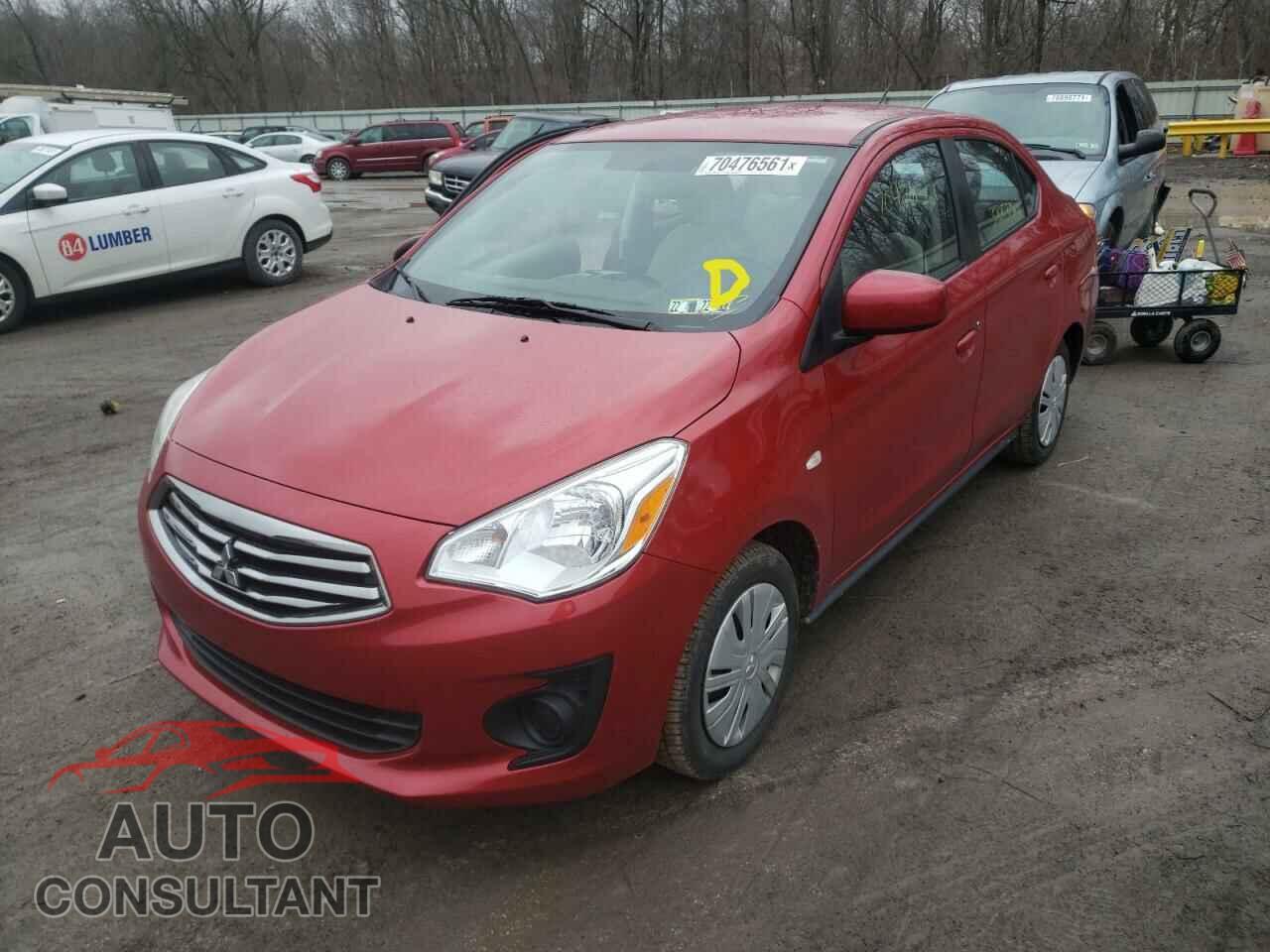 MITSUBISHI MIRAGE 2019 - ML32F3FJ1KHF09632