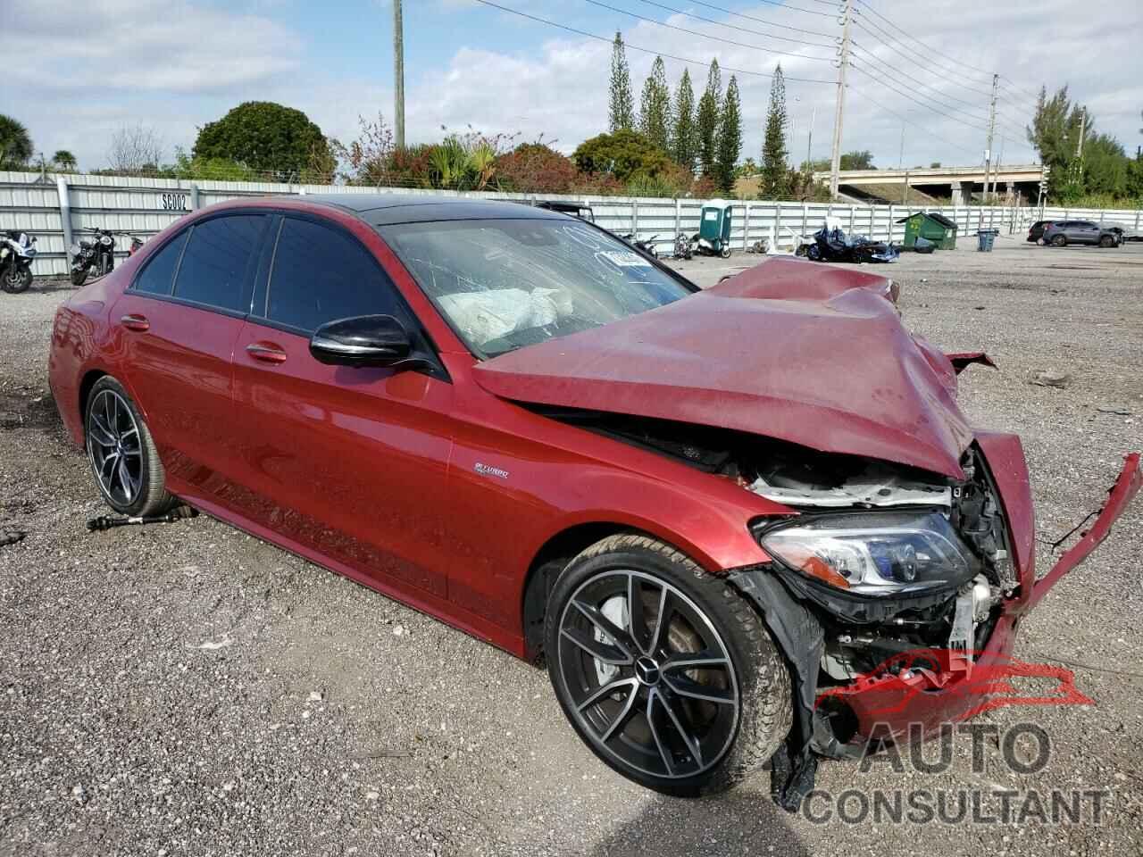 MERCEDES-BENZ C-CLASS 2019 - 55SWF6EB6KU311294