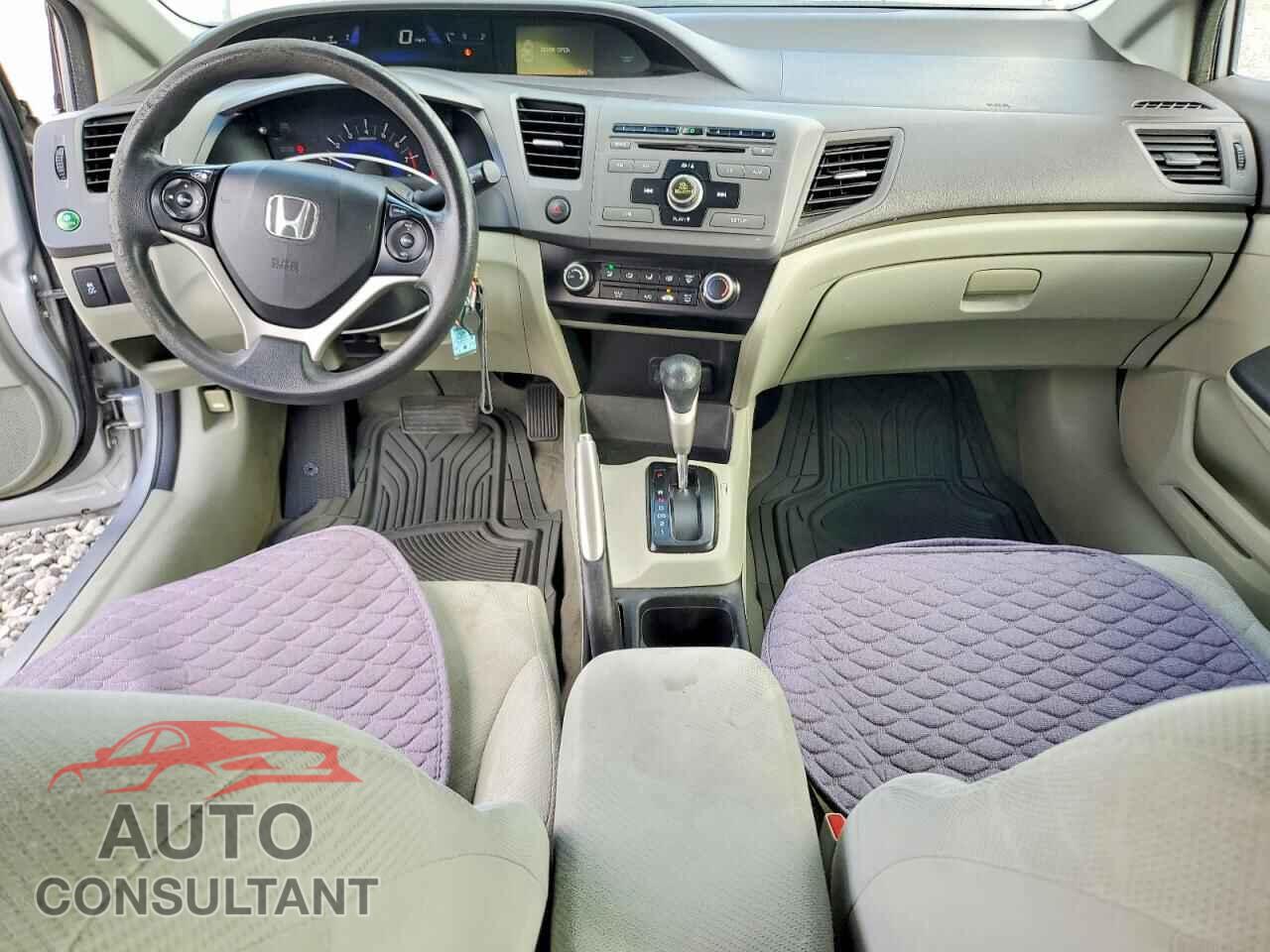HONDA CIVIC 2012 - 19XFB2F52CE367707