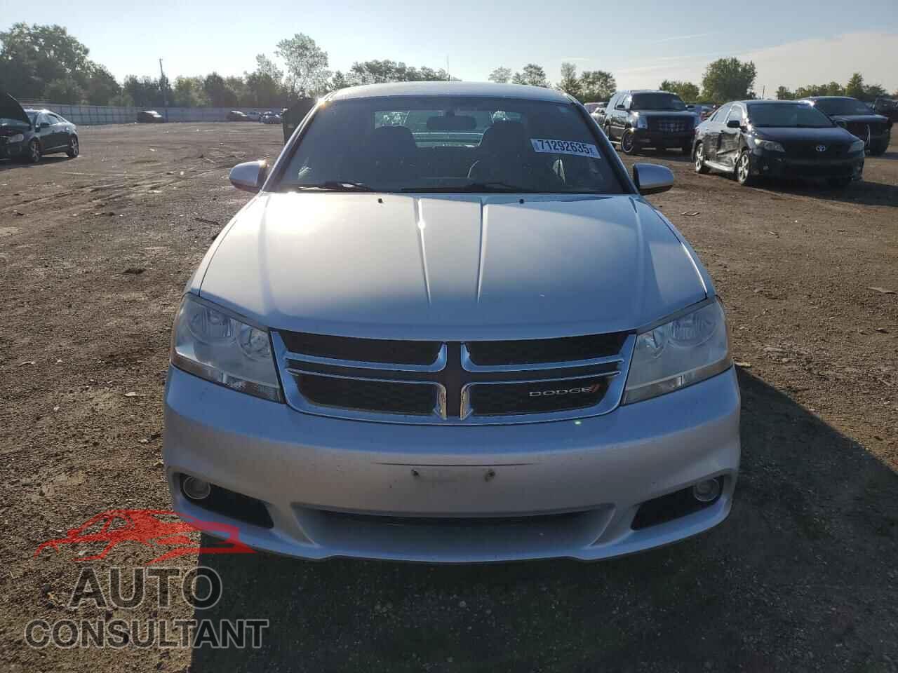 DODGE AVENGER 2012 - 1C3CDZEG9CN222298