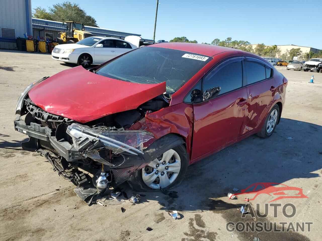 KIA FORTE 2016 - KNAFK4A60G5552008