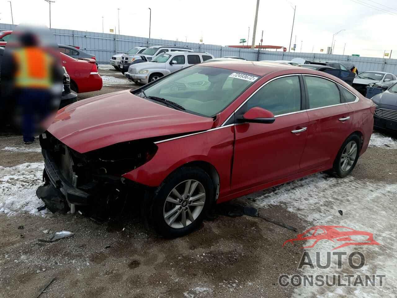 HYUNDAI SONATA 2018 - 5NPE34AF0JH668182