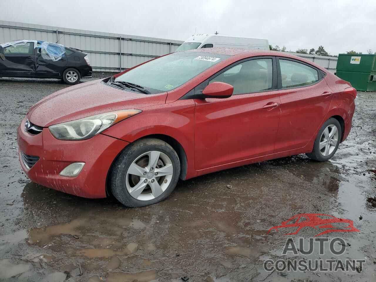 HYUNDAI ELANTRA 2012 - KMHDH4AE5CU269292