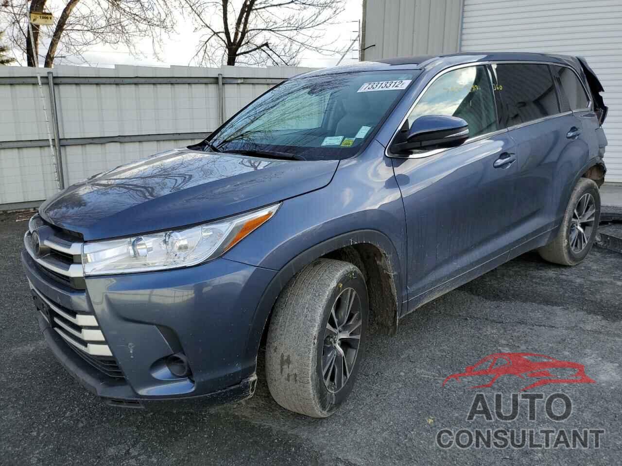 TOYOTA HIGHLANDER 2018 - 5TDBZRFHXJS871017