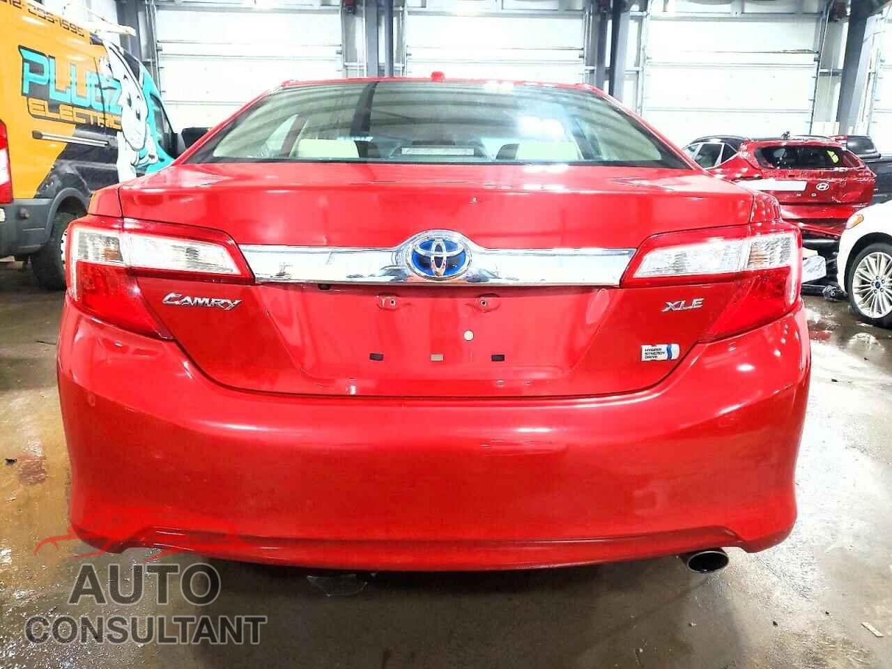 TOYOTA CAMRY 2012 - 4T1BD1FK5CU026761