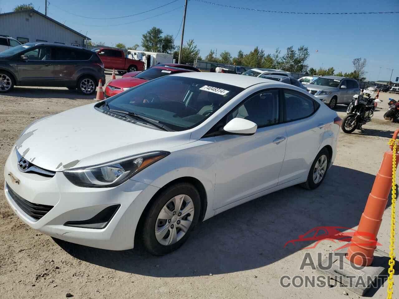 HYUNDAI ELANTRA 2016 - 5NPDH4AE2GH787736