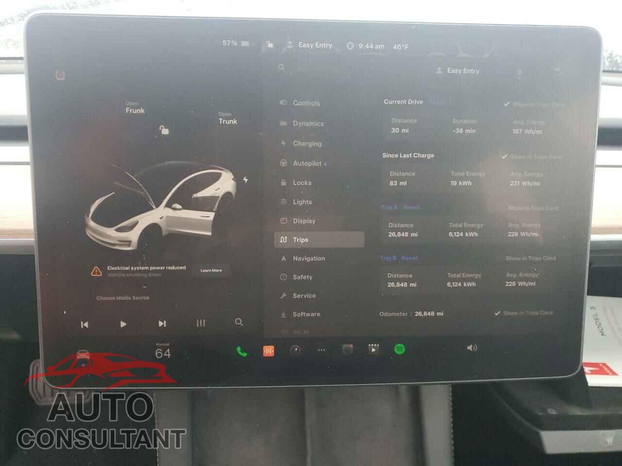 TESLA MODEL 3 2022 - 5YJ3E1EA8NF372684