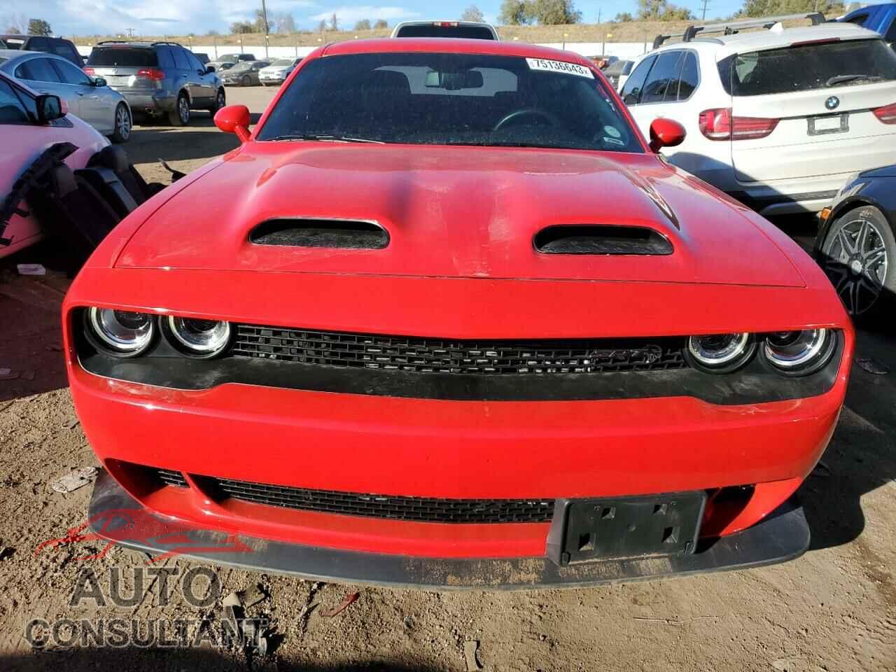 DODGE CHALLENGER 2019 - 2C3CDZC91KH718546