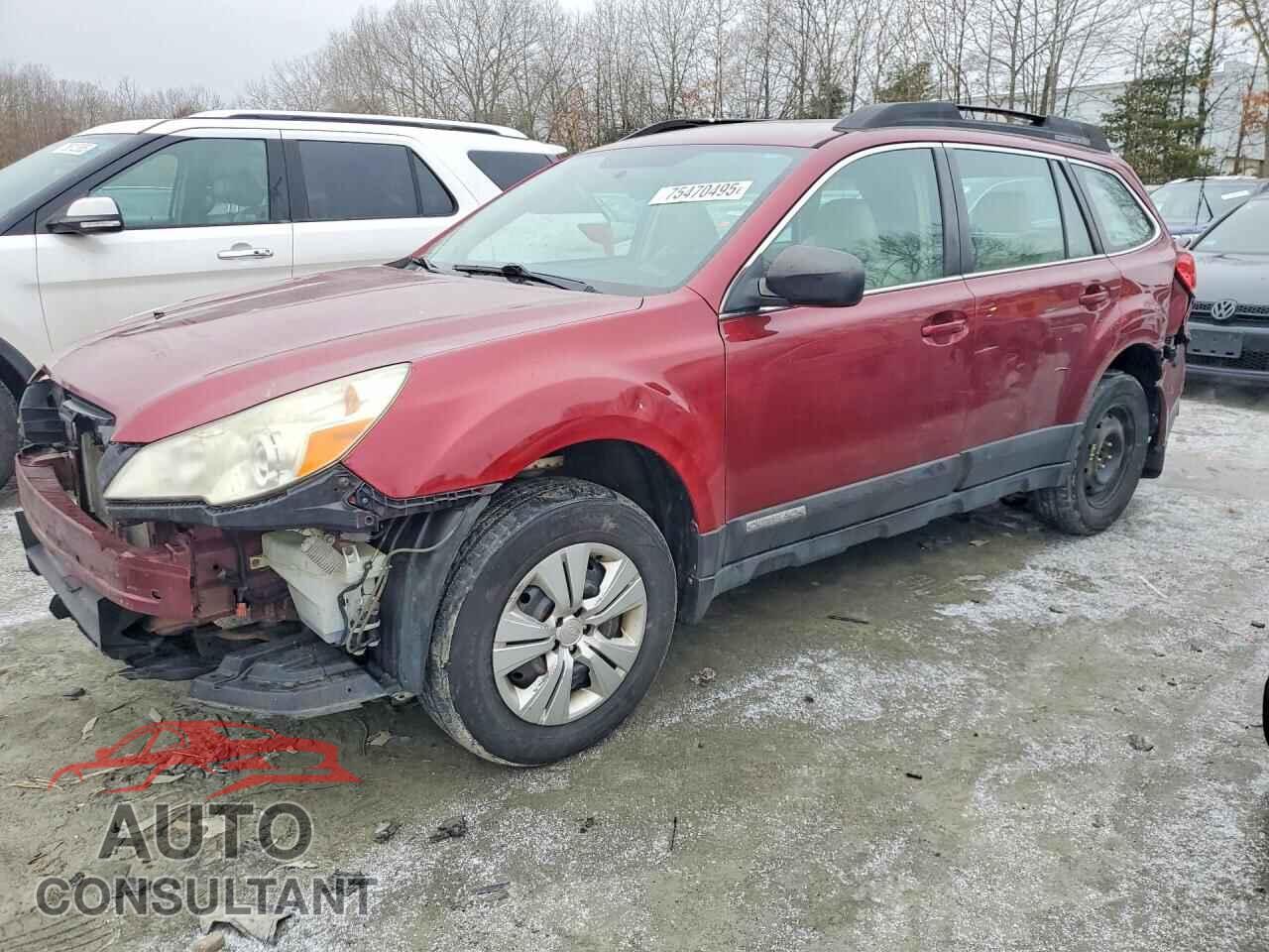 SUBARU OUTBACK 2011 - 4S4BRBAC4B3324021