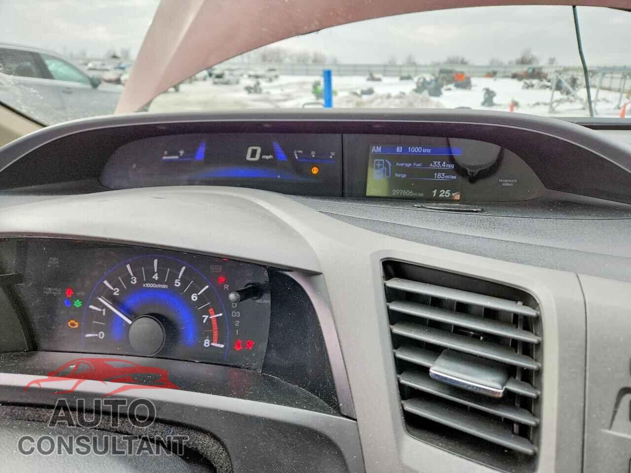 HONDA CIVIC 2012 - 19XFB2F84CE059285