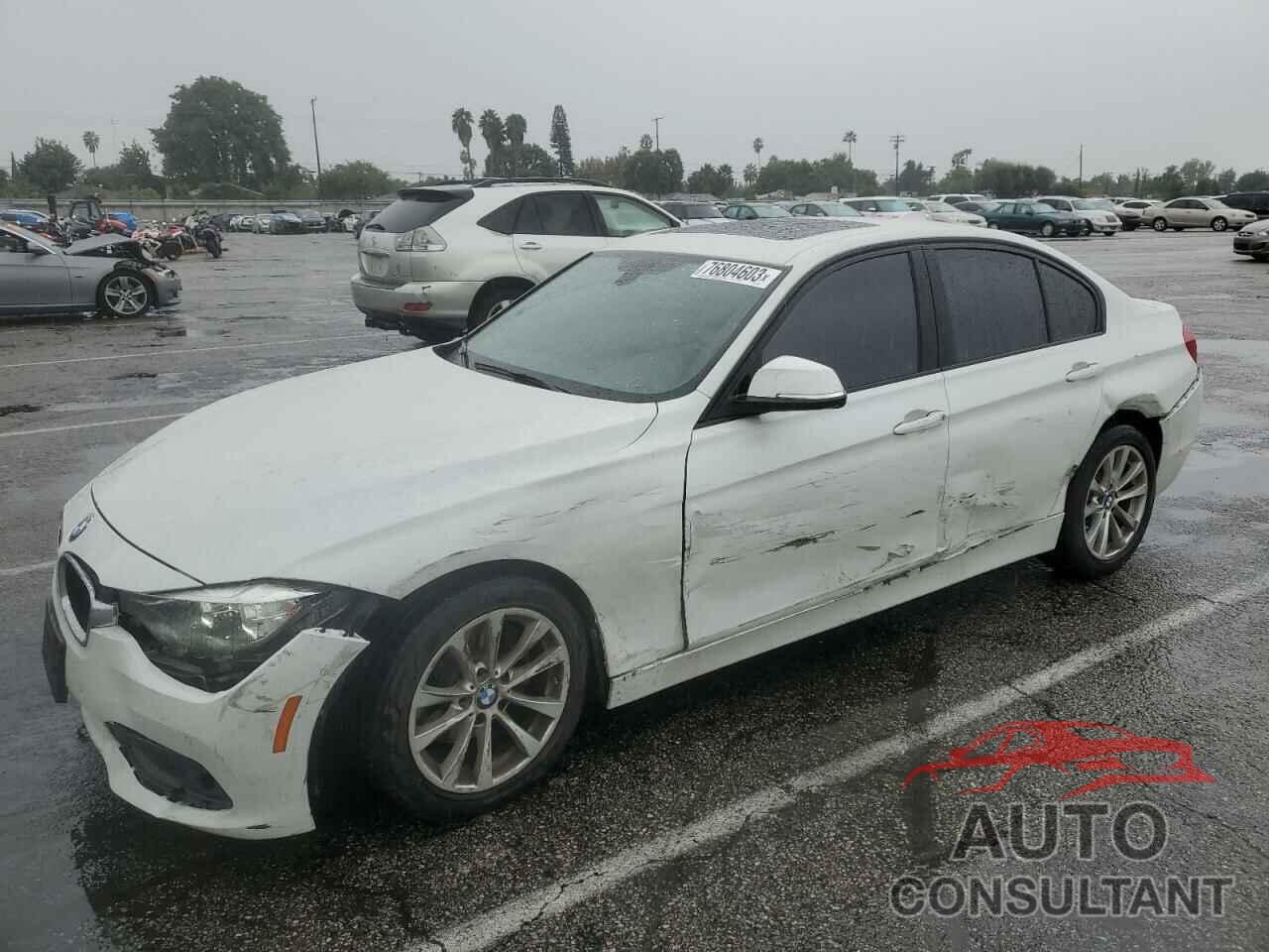 BMW 3 SERIES 2017 - WBA8E1G30HNU18709
