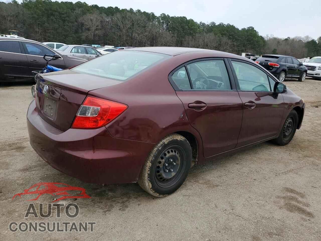 HONDA CIVIC 2012 - 19XFB2F5XCE069891