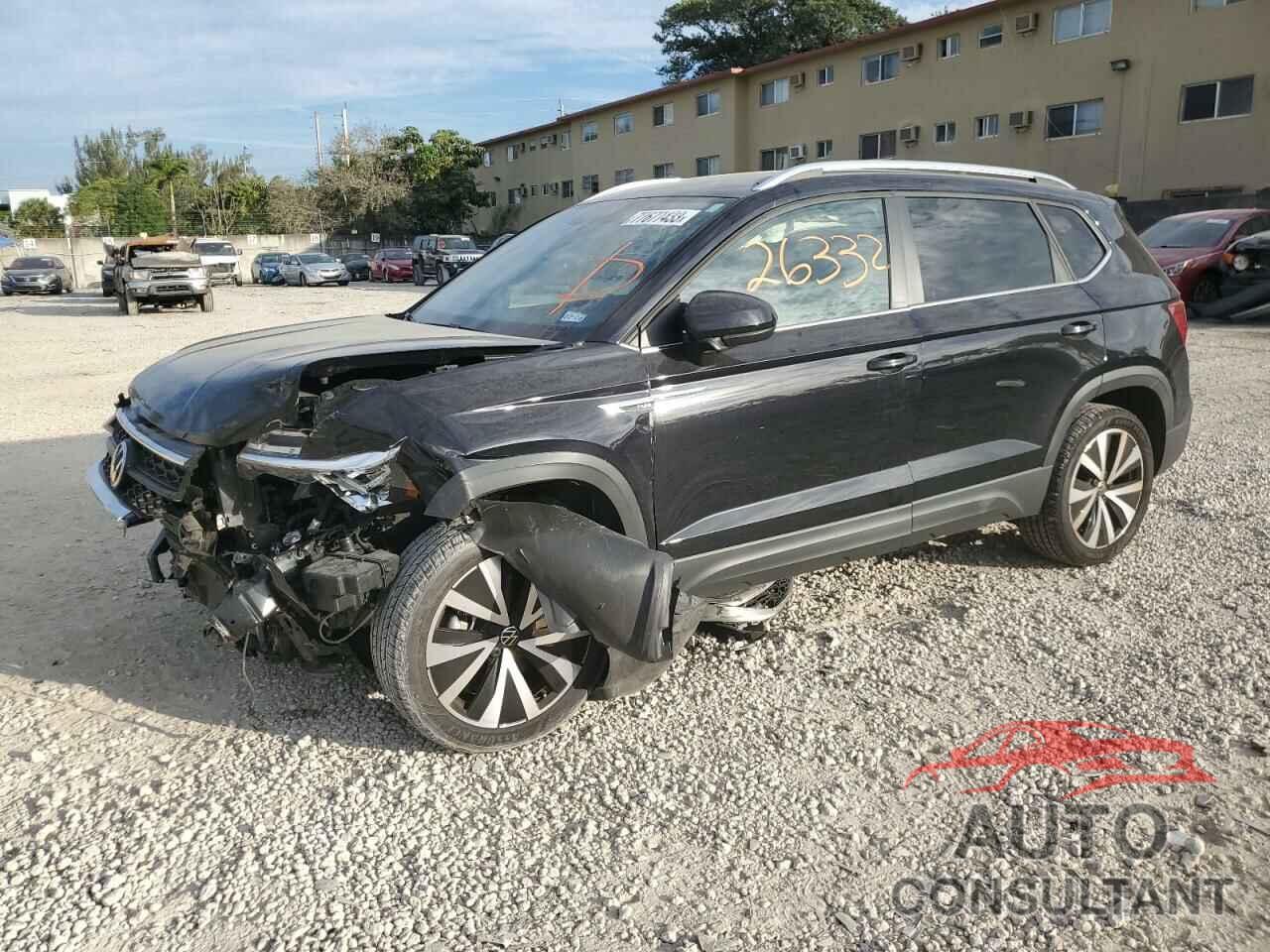 VOLKSWAGEN TAOS SE 2022 - 3VVRX7B26NM044570