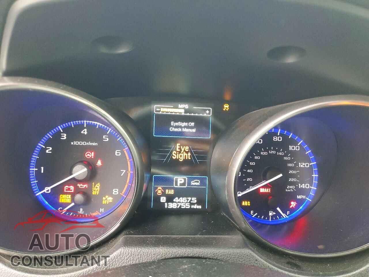 SUBARU OUTBACK 2017 - 4S4BSANC9H3431793