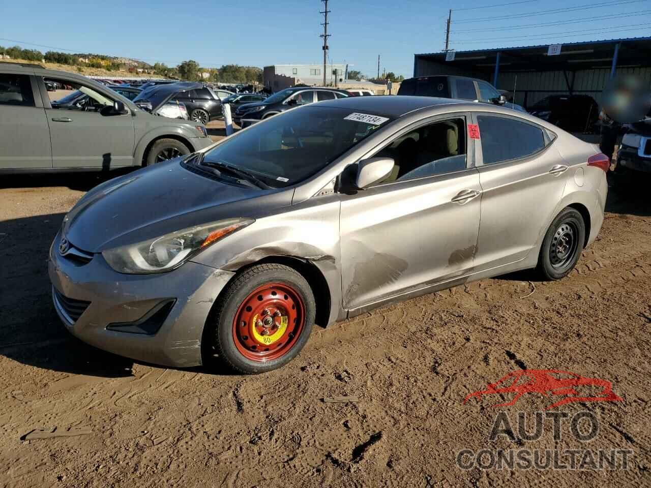 HYUNDAI ELANTRA 2016 - 5NPDH4AE5GH753077