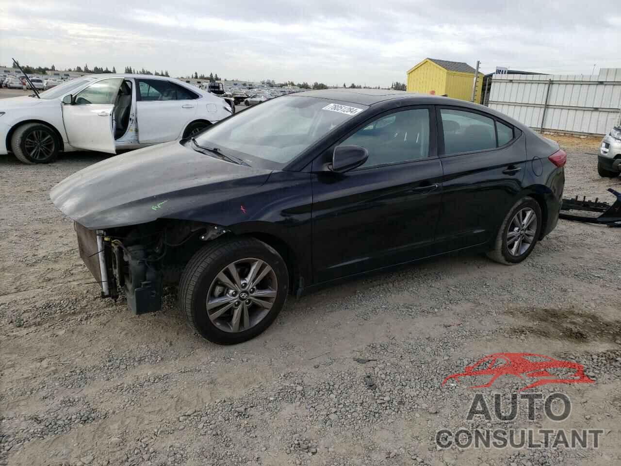 HYUNDAI ELANTRA 2018 - KMHD84LF4JU503005