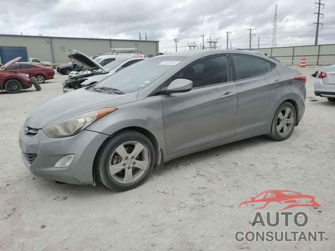 HYUNDAI ELANTRA 2013 - KMHDH4AE9DU742130