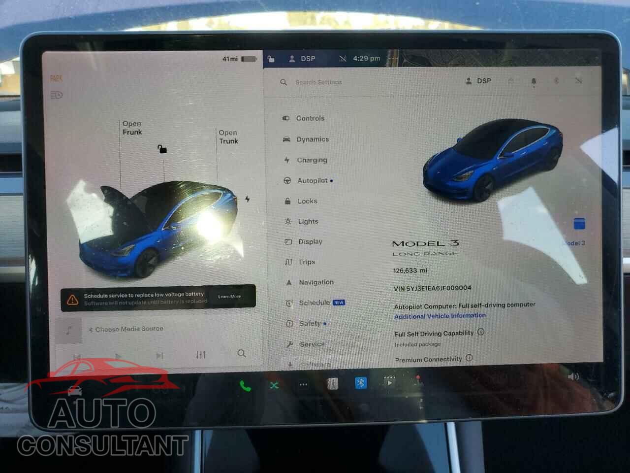 TESLA MODEL 3 2018 - 5YJ3E1EA6JF009004