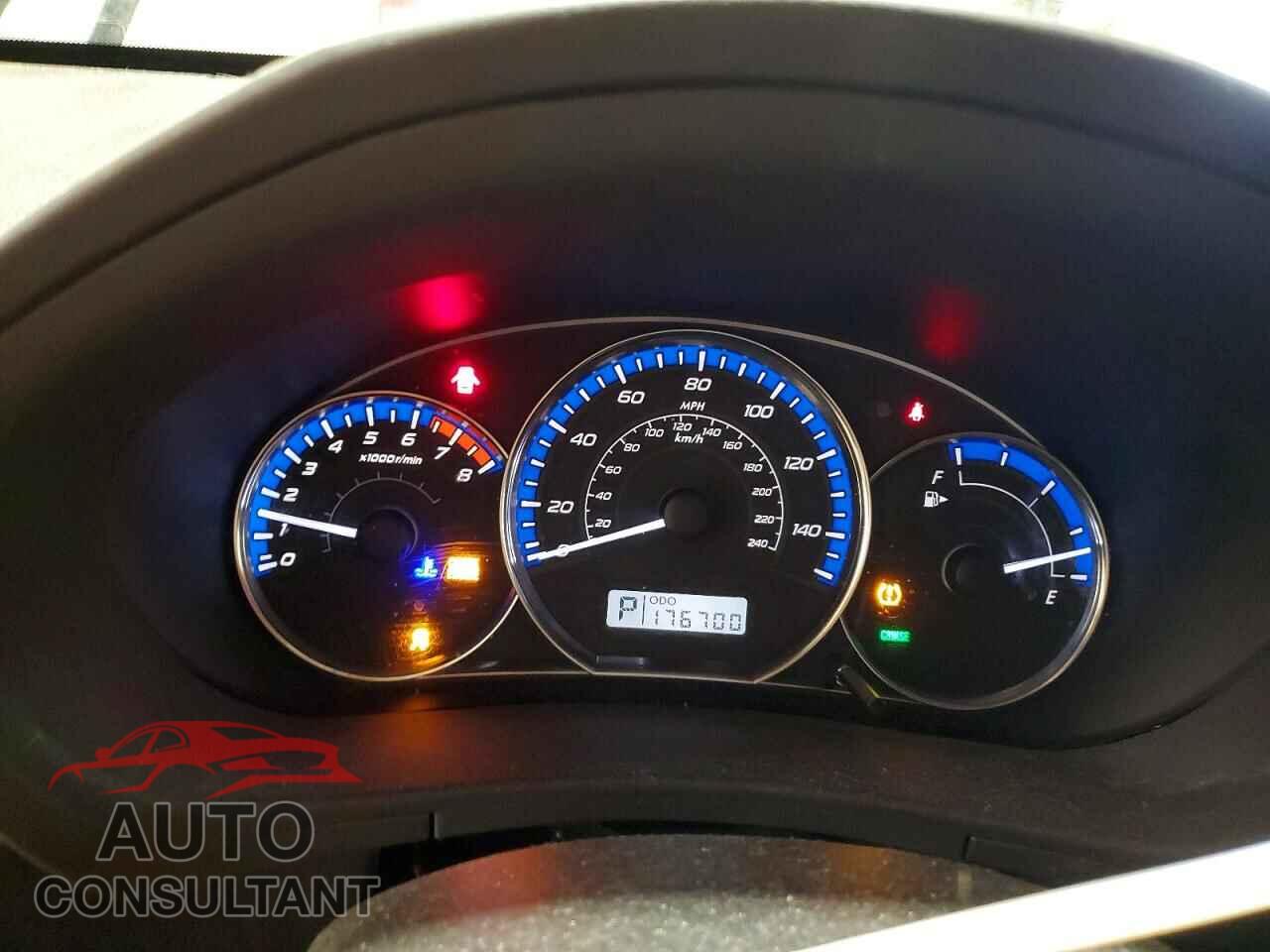 SUBARU FORESTER 2012 - JF2SHBDC8CH402969