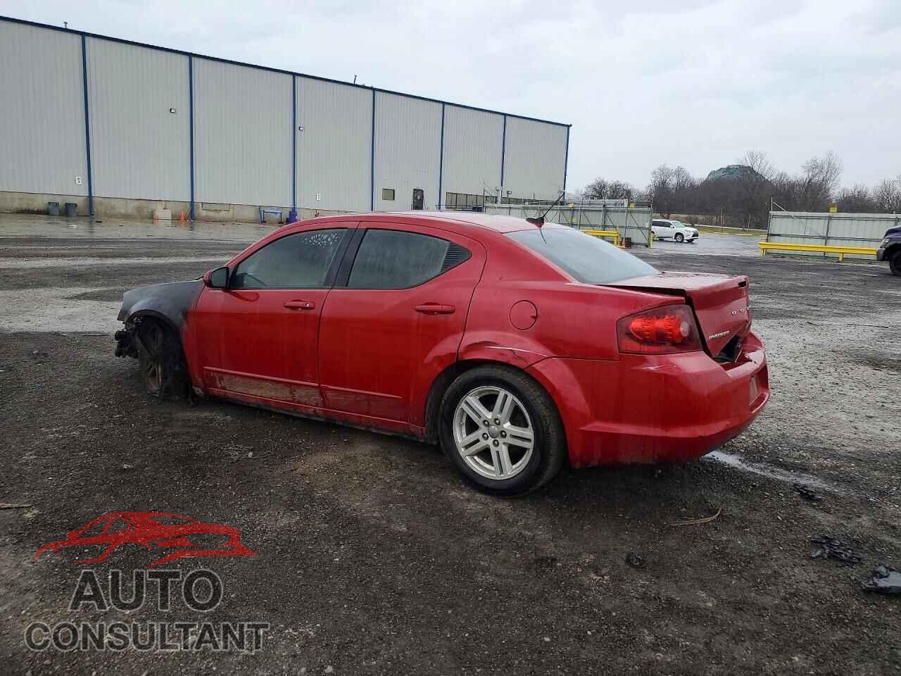 DODGE AVENGER 2012 - 1C3CDZCB9CN157217