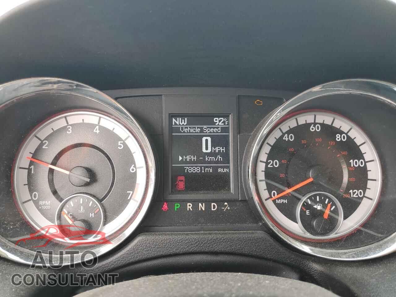 DODGE CARAVAN 2012 - 2C4RDGDG2CR387480