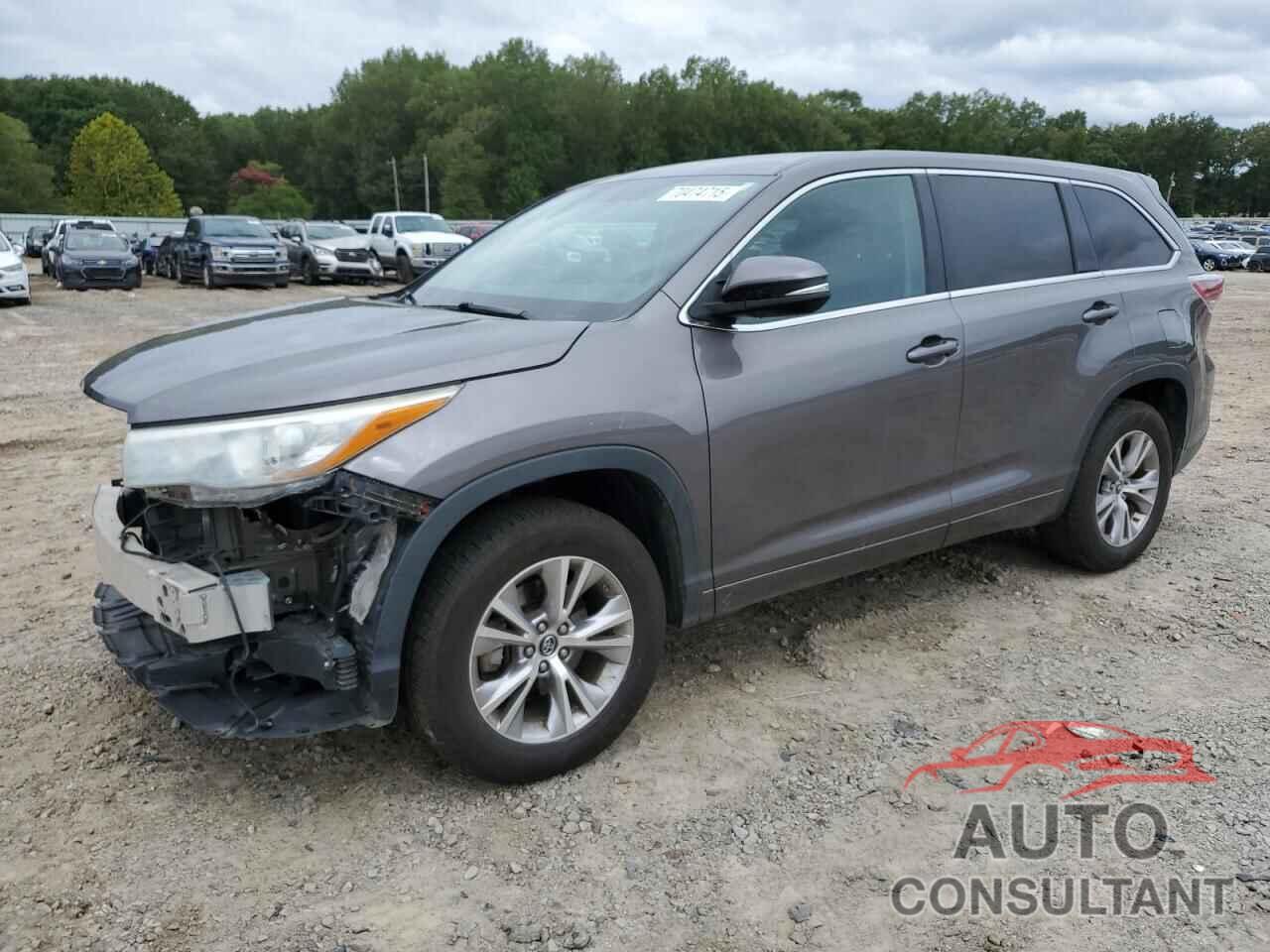 TOYOTA HIGHLANDER 2016 - 5TDZKRFH9GS187359