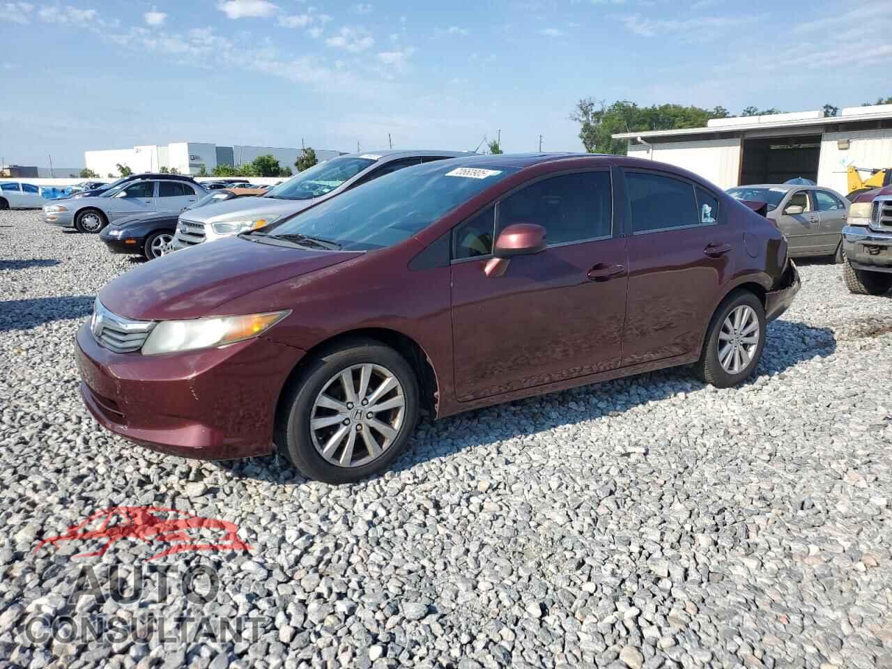 HONDA CIVIC 2012 - 19XFB2F87CE322448