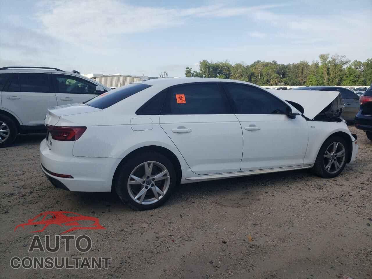 AUDI A4 2018 - WAUKMAF40JA173961