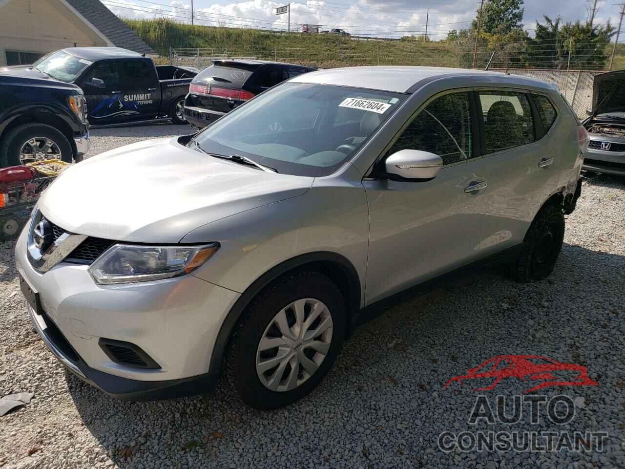 NISSAN ROGUE 2015 - KNMAT2MV1FP563779