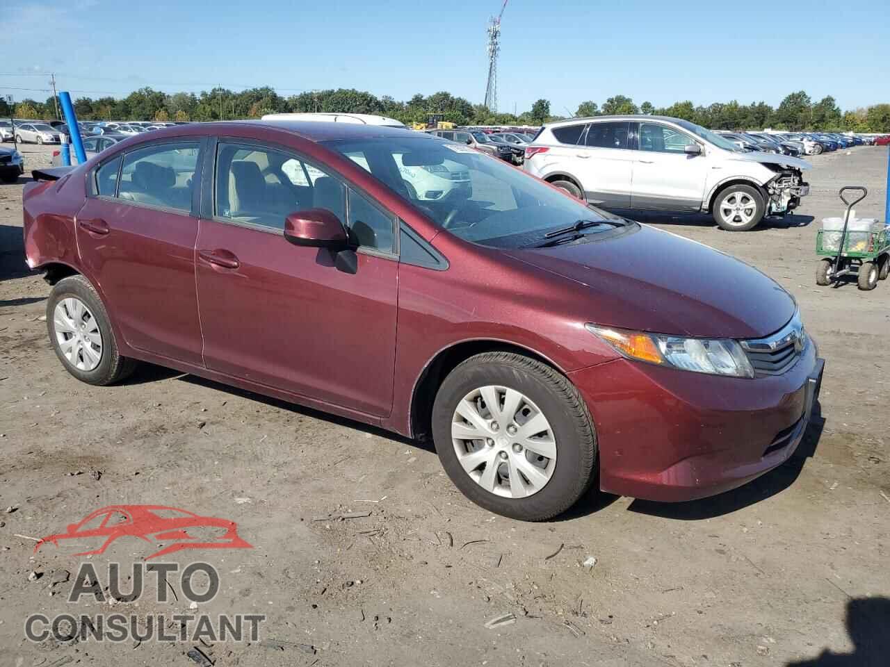 HONDA CIVIC 2012 - 2HGFB2F54CH558535