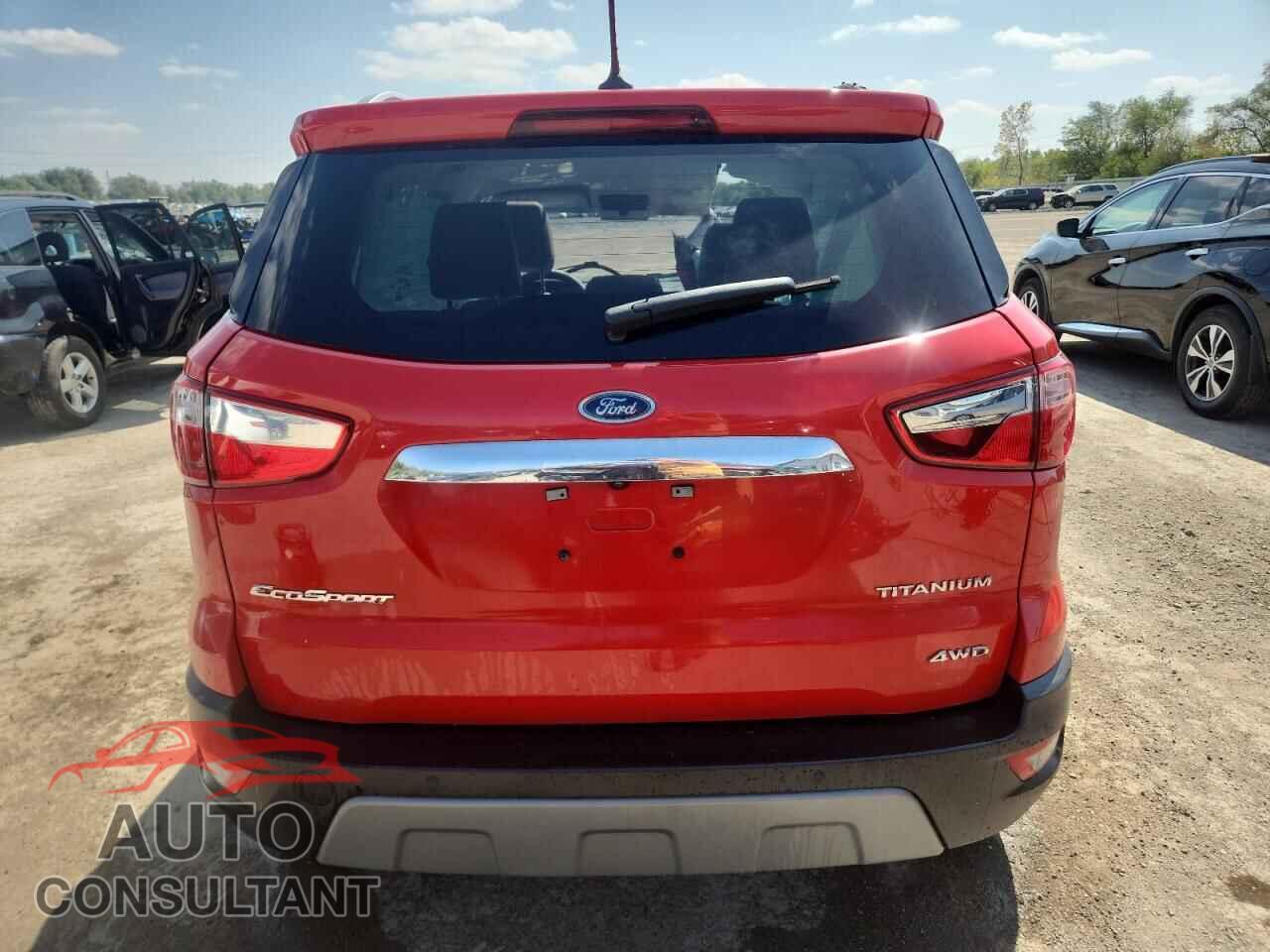 FORD ECOSPORT 2019 - MAJ6S3KL5KC291714