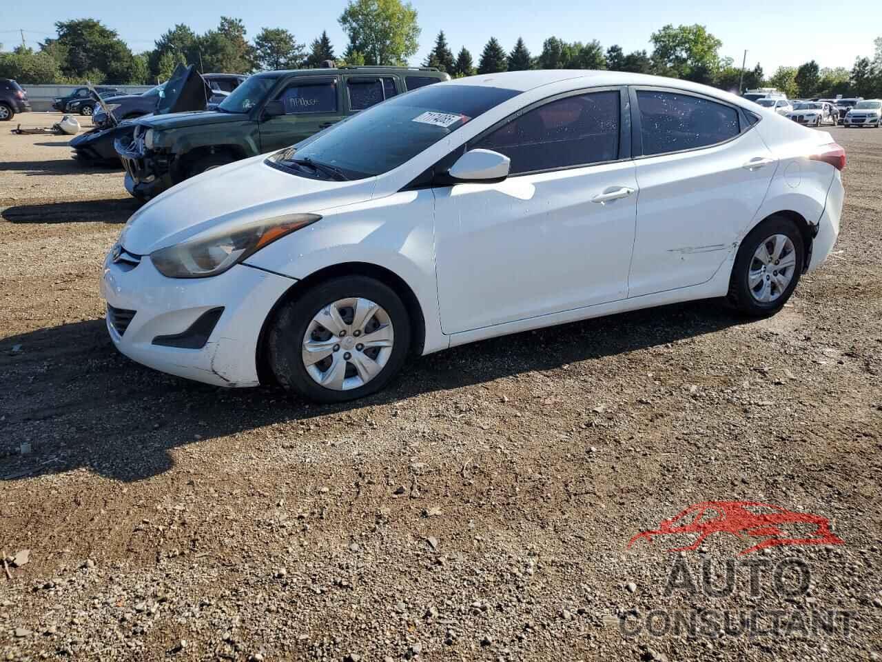 HYUNDAI ELANTRA 2016 - 5NPDH4AE0GH743962