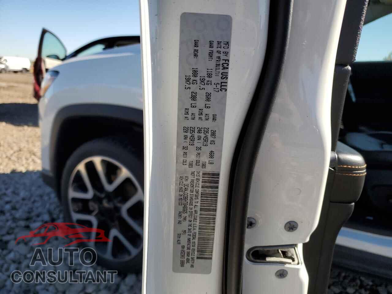 JEEP COMPASS 2017 - 3C4NJDCB6HT646665