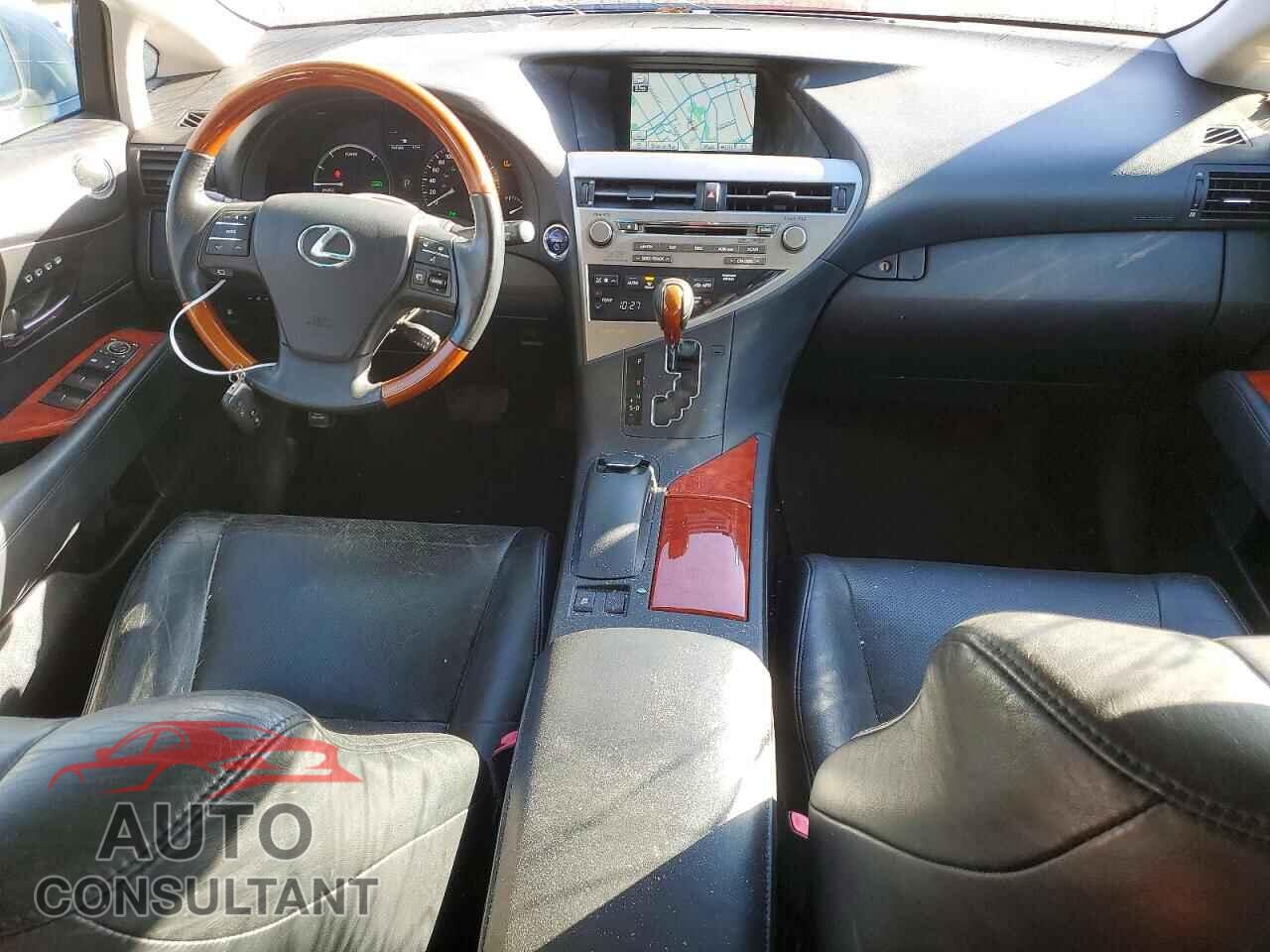 LEXUS RX450 2012 - JTJBC1BA8C2427010