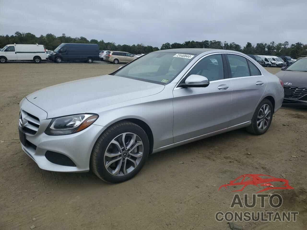 MERCEDES-BENZ C-CLASS 2018 - WDDWF4KB4JR392241