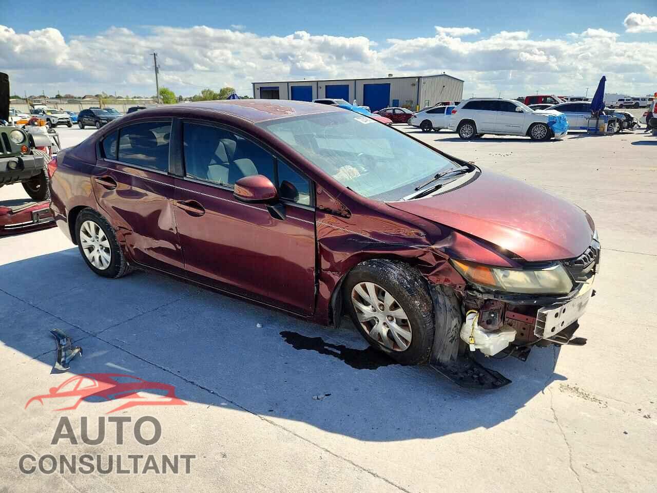 HONDA CIVIC 2012 - 2HGFB2F54CH584276